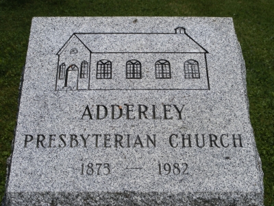 Cimetire Adderley Presbyterian, Adderley, St-Pierre-Baptiste, L'rable, Centre-du-Qubec, Québec