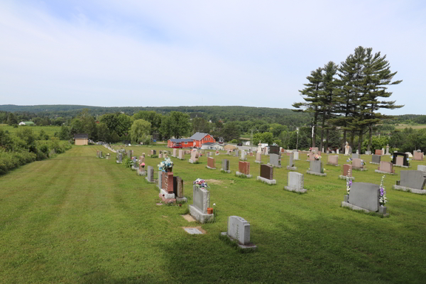 Cimetire St-Stanislas, Ascot Corner, Le Haut-Saint-Franois, Estrie, Québec