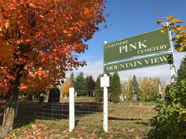 Cimetire Pink (Mountain View), Aylmer, Gatineau, Outaouais, Québec