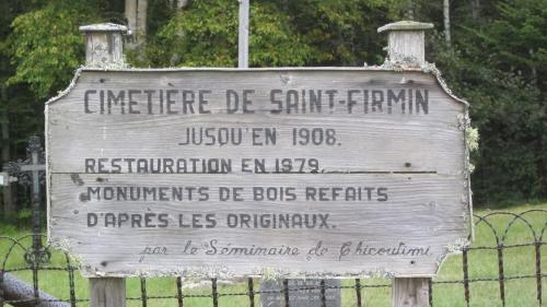 St-Firmin R.C. Cemetery, Pointe-aux-Alouettes, Baie-Ste-Catherine, Charlevoix-Est, Capitale-Nationale, Quebec