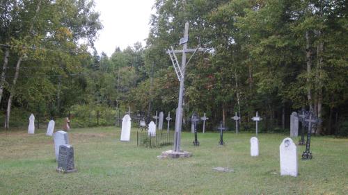 St-Firmin R.C. Cemetery, Pointe-aux-Alouettes, Baie-Ste-Catherine, Charlevoix-Est, Capitale-Nationale, Quebec