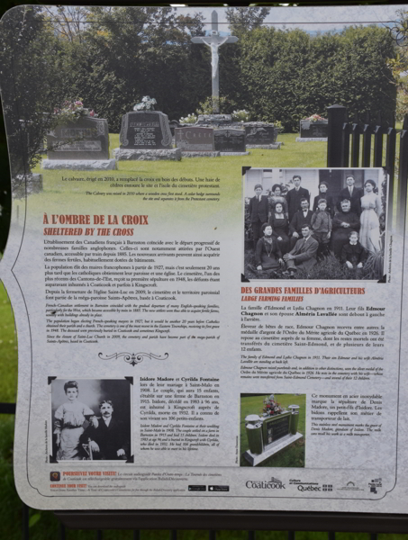 St-Luke Cemetery, Barnston, Coaticook, Estrie, Quebec