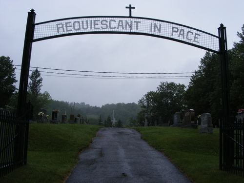 Notre-Dame-du-St-Rosaire R.C. Cemetery, Beaupr, La Cte-de-Beaupr, Capitale-Nationale, Quebec