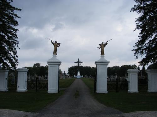 Cimetire Ste-Genevive, Berthierville, D'Autray, Lanaudire, Québec