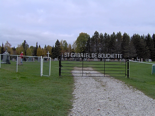 Cimetire St-Gabriel, Bouchette, La Valle-de-la-Gatineau, Outaouais, Québec