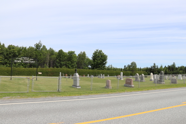 Cimetire St-Thomas Bown Anglican (alias Canterbury), Bown, Bury, Le Haut-Saint-Franois, Estrie, Québec