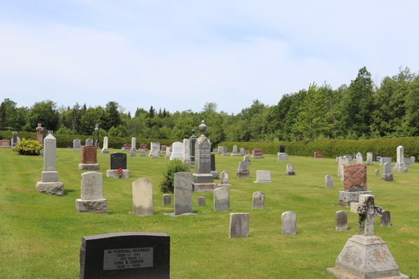 Cimetire St-Thomas Bown Anglican (alias Canterbury), Bown, Bury, Le Haut-Saint-Franois, Estrie, Québec