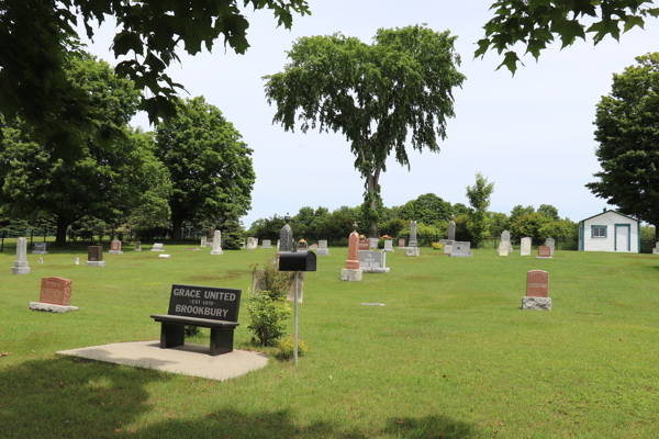 Grace United Cemetery, Brookbury, Bury, Le Haut-Saint-Franois, Estrie, Quebec