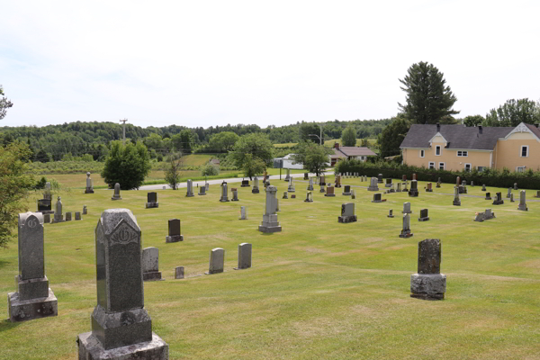 Cimetire protestant (St-Paul) de Bury, Le Haut-Saint-Franois, Estrie, Québec