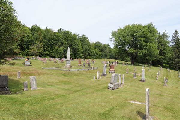 Cimetire protestant (St-Paul) de Bury, Le Haut-Saint-Franois, Estrie, Québec