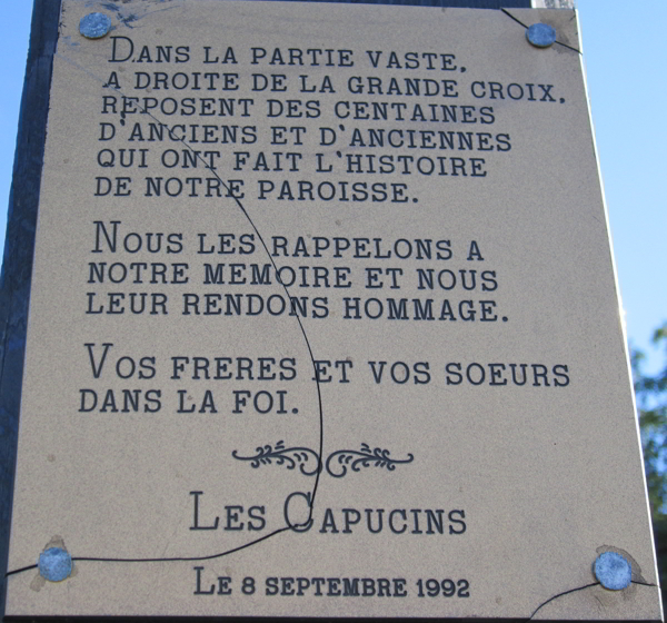 St-Paul R.C. Cemetery, Capucins, Cap-Chat, La Haute-Gaspsie, Gaspsie et les les, Quebec