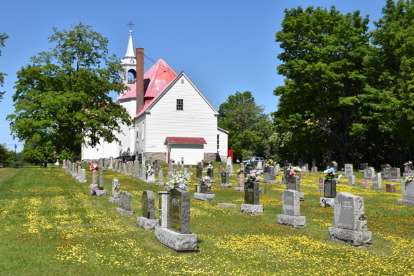 Cimetire de Chartierville, Le Haut-Saint-Franois, Estrie, Québec