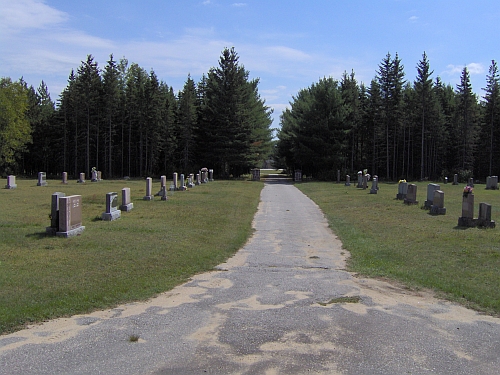 Cimetire de Chute-St-Philippe, Antoine-Labelle, Laurentides, Québec