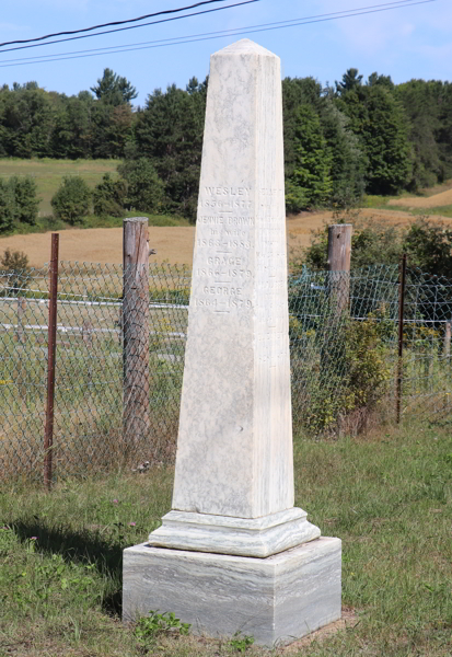 Libby/Libbey Burial Ground Cemetery, Compton, Coaticook, Estrie, Quebec