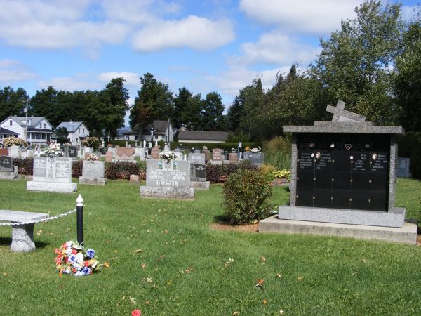 Courcelles R.C. Cemetery, Le Granit, Estrie, Quebec