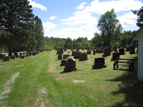 Dalesville Public (aka Pine Hill) Cemetery, Dalesville, Brownsburg-Chatham, Argenteuil, Laurentides, Quebec