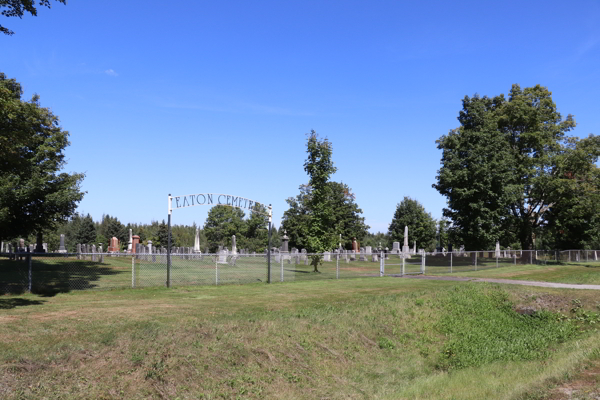 Cimetire d'Eaton Corner, Cookshire-Eaton, Le Haut-Saint-Franois, Estrie, Québec