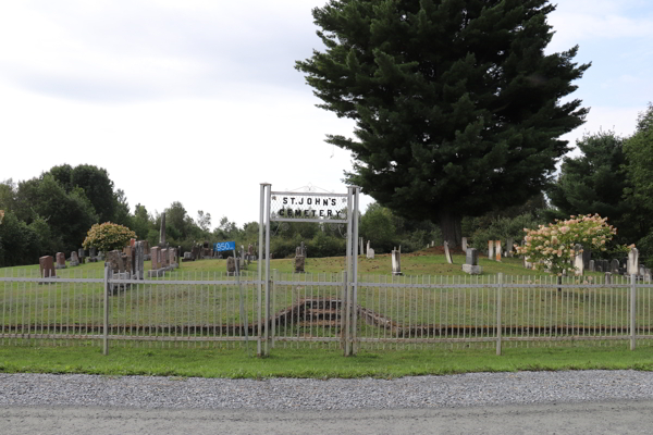 St-John's Anglican Cemetery, Gallup Hill, Melbourne, Le Val-Saint-Franois, Estrie, Quebec