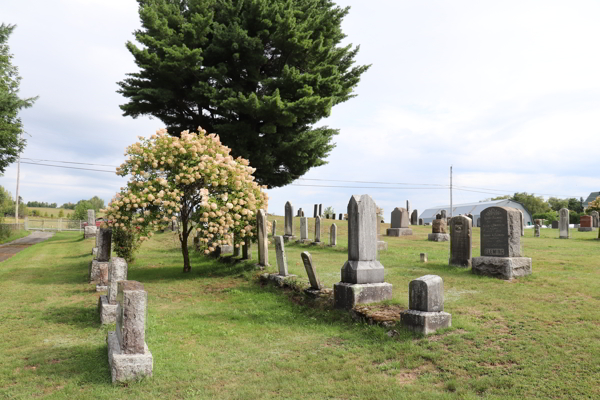 Cimetire St-John's Anglican, Gallup Hill, Melbourne, Le Val-Saint-Franois, Estrie, Québec