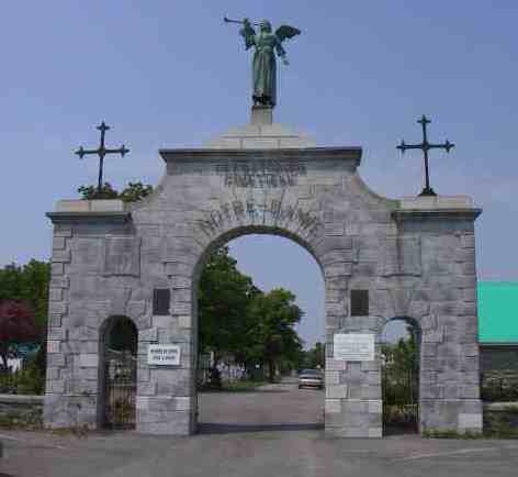 Cimetire Notre-Dame (alias Jardins du Souvenir), Hull, Gatineau, Outaouais, Québec