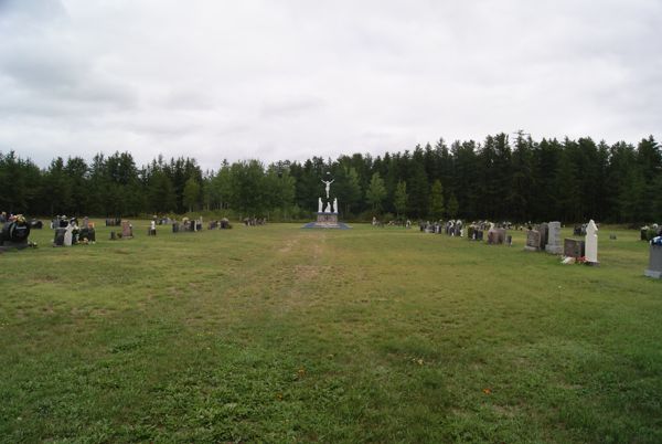 Notre-Dame-de-Lourdes R.C. New Cemetery, Girardville, Maria-Chapdelaine, Saguenay-Lac-St-Jean, Quebec