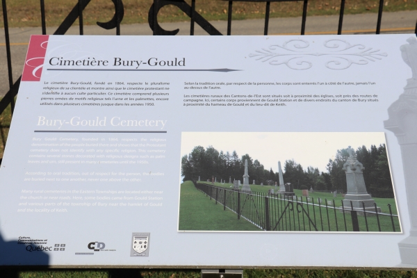 Bury Cemetery, Gould, Lingwick, Le Haut-Saint-Franois, Estrie, Quebec