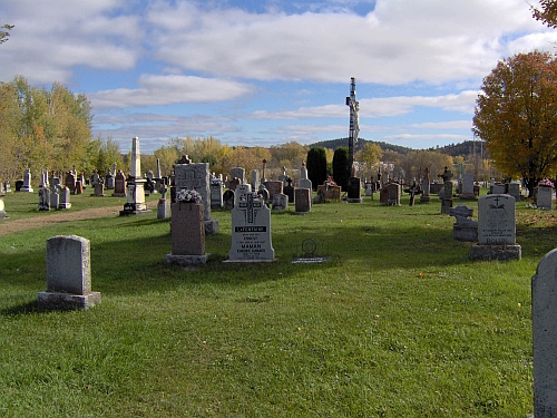 Cimetire (ancien) de Gracefield, La Valle-de-la-Gatineau, Outaouais, Québec