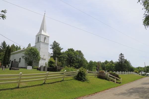 Cimetire St-John's Anglican, Hall, Bury, Le Haut-Saint-Franois, Estrie, Québec