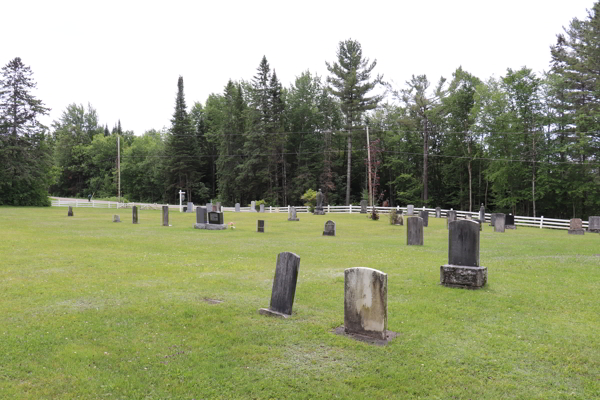 Cimetire St-John's Anglican, Hall, Bury, Le Haut-Saint-Franois, Estrie, Québec