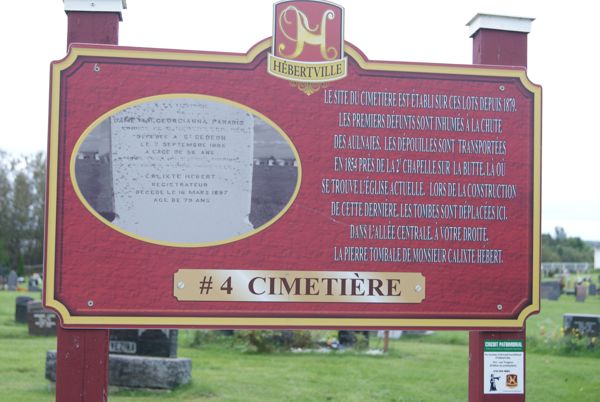 Cimetire (Section 1) d'Hbertville, Lac-St-Jean-Est, Saguenay-Lac-St-Jean, Québec