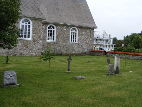 Cimetire (glise) de St-Pierre-de-l'le-d'Orlans, le-d'Orlans, L'le-d'Orlans, Capitale-Nationale, Québec