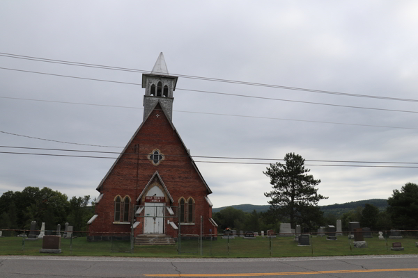 Cimetire Kirkdale (Holy Trinity Church), Kirkdale, Ulverton, Le Val-Saint-Franois, Estrie, Québec