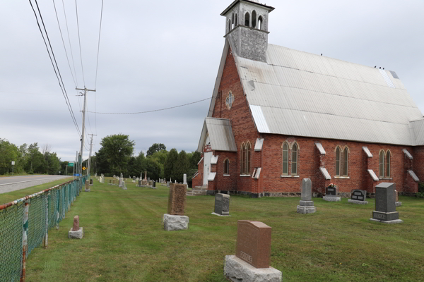 Cimetire Kirkdale (Holy Trinity Church), Kirkdale, Ulverton, Le Val-Saint-Franois, Estrie, Québec