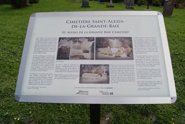 Cimetire St-Alexis, Grande-Baie, Saguenay, Saguenay-Lac-St-Jean, Québec