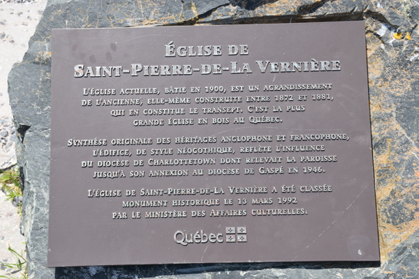 St-Pierre R.C. Cemetery, La Vernire, Les les-de-la-Madeleine, Gaspsie et les les, Quebec