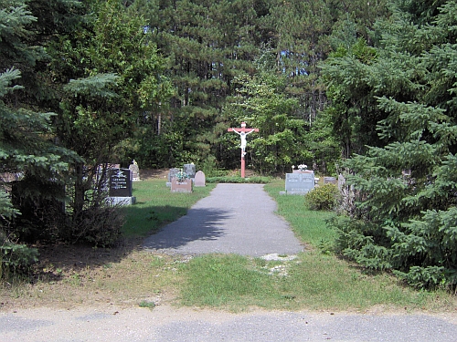 Cimetire (nouveau) de St-Aim-du-Lac-des-les, Antoine-Labelle, Laurentides, Québec