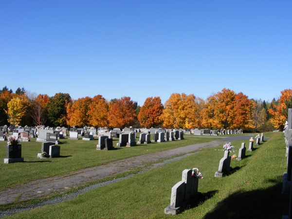 Ste-Germaine New R.C. Cemetery, Lac-Etchemin, Les Etchemins, Chaudire-Appalaches, Quebec