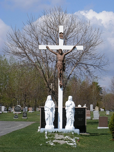 Cimetire catholique de Lachute, Argenteuil, Laurentides, Québec