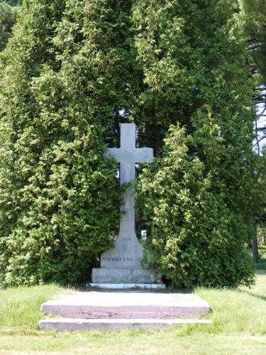 St-Joseph R.C. Cemetery, Lanoraie, D'Autray, Lanaudire, Quebec