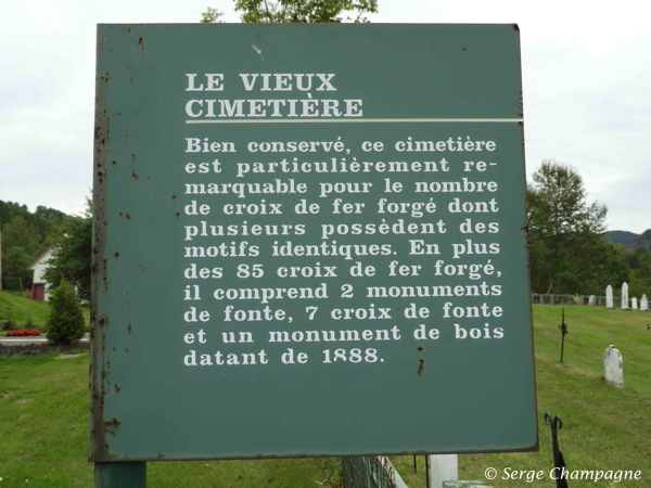 Cimetire (glise) de L'Anse-St-Jean, Le Fjord-du-Saguenay, Saguenay-Lac-St-Jean, Québec