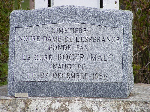 Notre-Dame-de-l'Esprance R.C. Cemetery, Laval-sur-le-Lac, Laval, Quebec