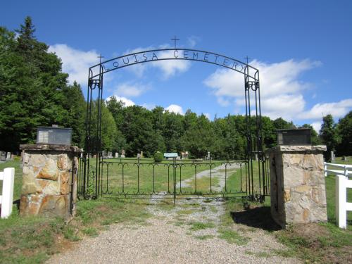 Louisa (aka St-Aidans Church) Cemetery, Louisa, Wentworth, Argenteuil, Laurentides, Quebec