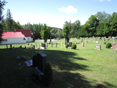 Louisa (aka St-Aidans Church) Cemetery, Louisa, Wentworth, Argenteuil, Laurentides, Quebec