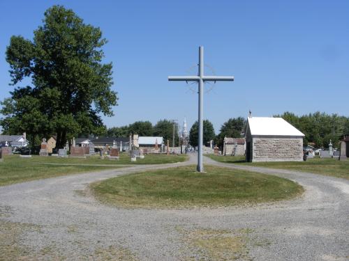 St-Odilon R.C. Cemetery, Louiseville, Maskinong, Mauricie, Quebec