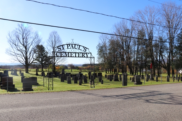 Cimetire St-Paul Anglican, Marbleton, Dudswell, Le Haut-Saint-Franois, Estrie, Québec