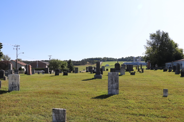 Cimetire protestant de Martinville, Coaticook, Estrie, Québec