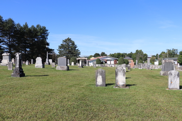 Cimetire protestant de Martinville, Coaticook, Estrie, Québec