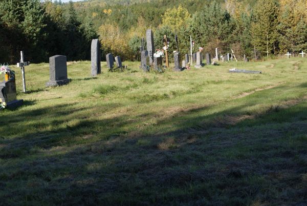 Notre-Dame-de-Lorette (Melanon) R.C. Cemetery, Maria-Chapdelaine, Saguenay-Lac-St-Jean, Quebec