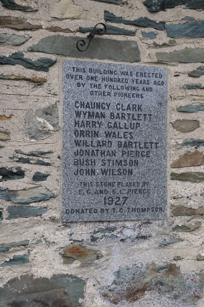 Cimetire Stone School House, Melbourne, Le Val-Saint-Franois, Estrie, Québec