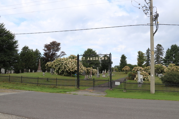 Cimetire St-Andrews Cemetery, Upper Melbourne, Melbourne, Le Val-Saint-Franois, Estrie, Québec